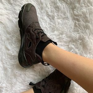 Black Reebok Athletic Shoe